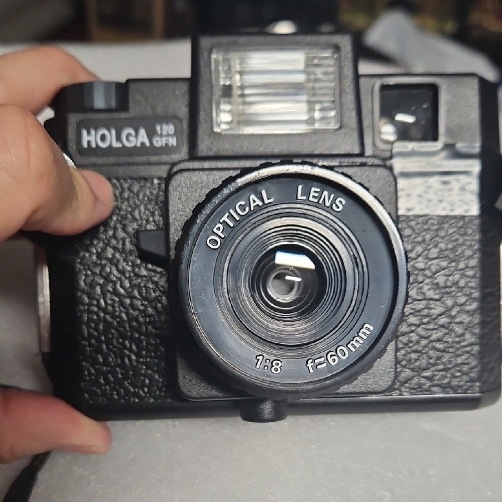 Holga 120 GFN Classic Black Camera FOR PARTS ONLY